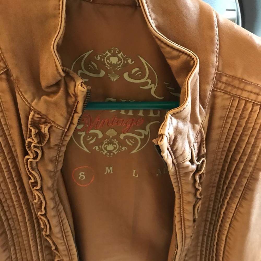 Leather jacket